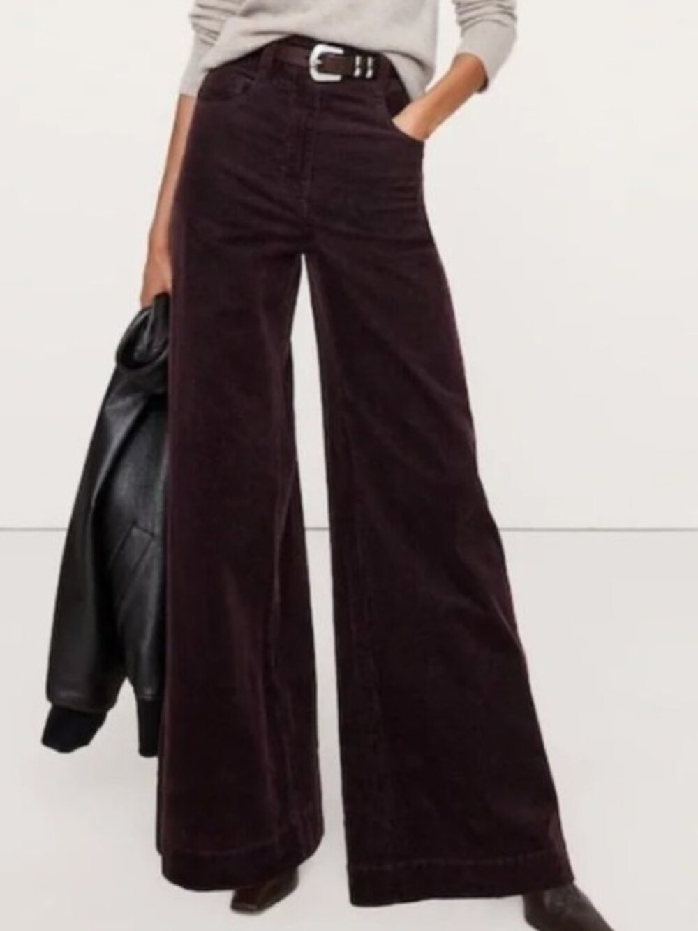 Banana Republic Wide Leg Corduroy Pants sz 0